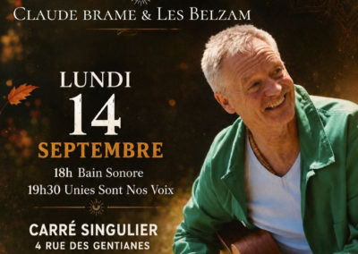 Sept 2026 Chants de la Paix