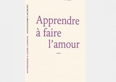 Apprendre à faire l’amour