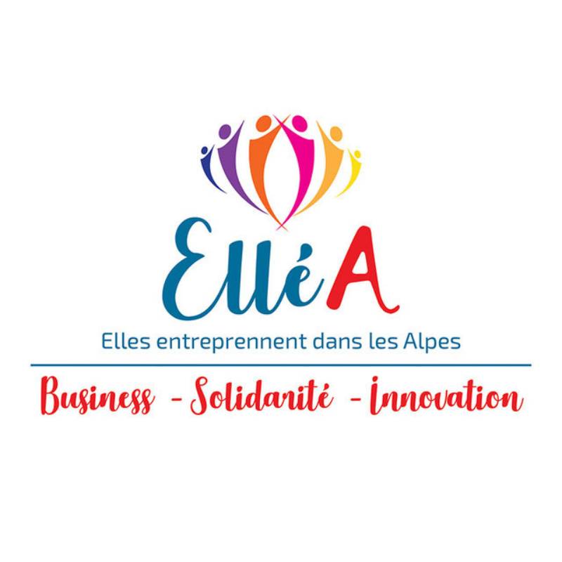 Logo de ELLEA entreprenariat au féminin , projection faite par Sola luna 21